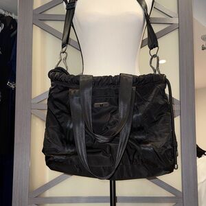 FŪL Black Nylon Shoulder Bag